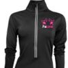 Embroidered Performance Half Zip Jacket Photo 2